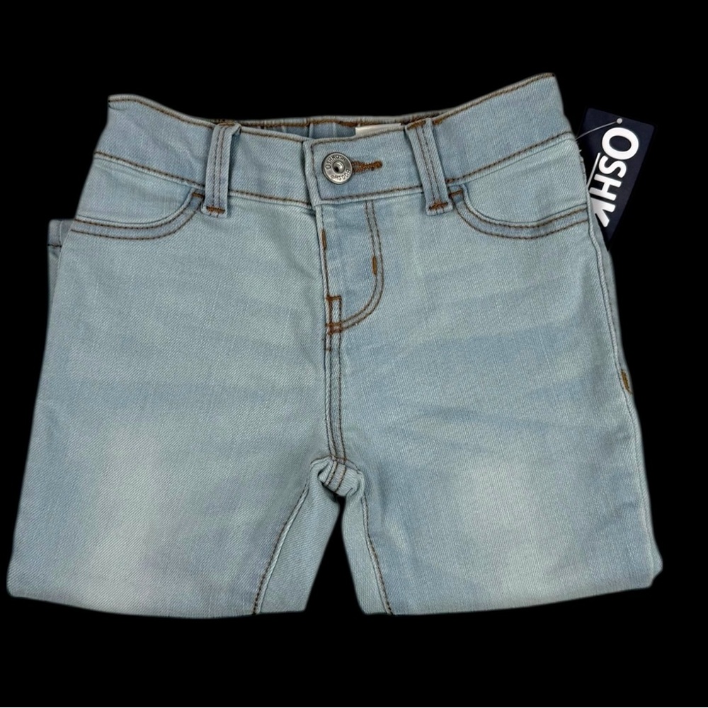 OshKosh B’gosh by Carter’s Baby Girl Jeans 18M Light Wash – Brand New with Tags - Picture 9 of 16